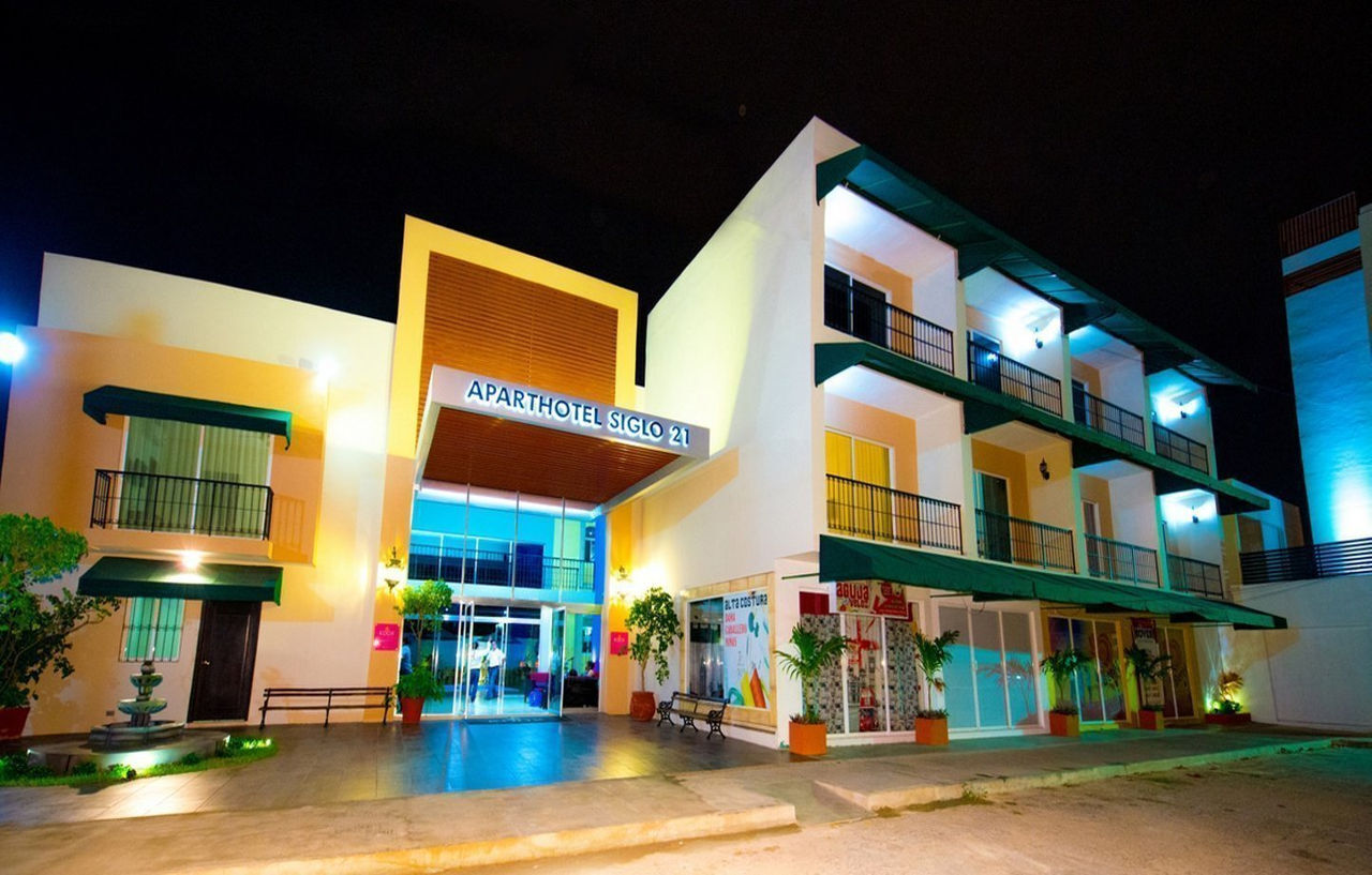 Hotel Siglo 21 Merida Bagian luar foto