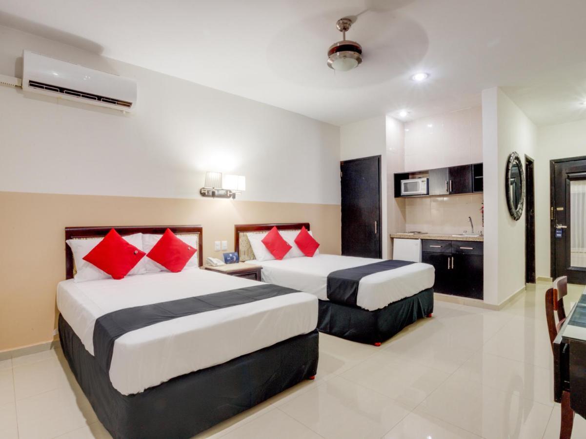 Hotel Siglo 21 Merida Bagian luar foto